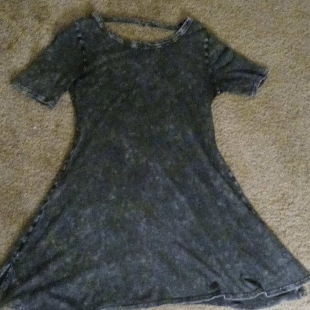 Dark grey dress